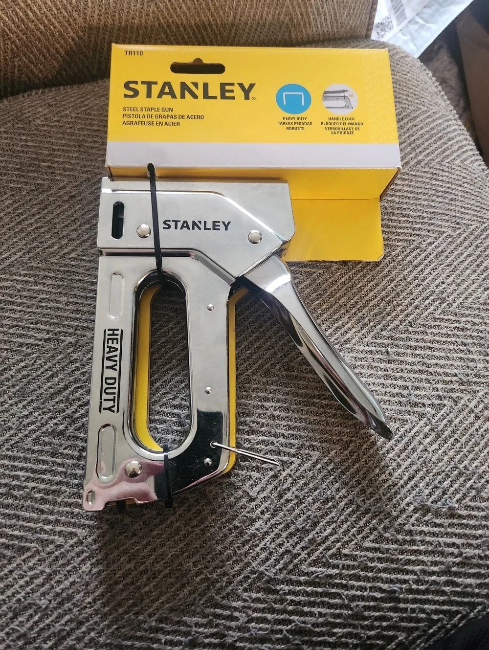 Stanley Chrome Staple Gun - Picture 1 of 4